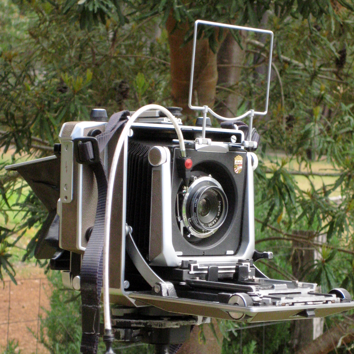 Linhof STv camera with 90mm Schneider Angulon lens