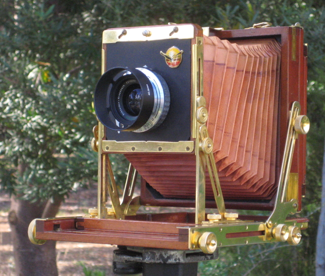 Ikeda Anba 5x4" camera with 135mm Symmar